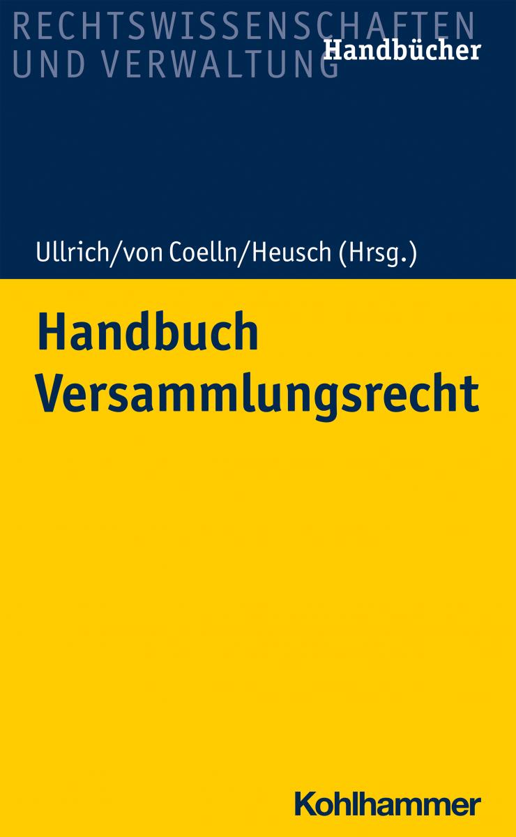Handbuch Versammlungsrecht | Ullrich