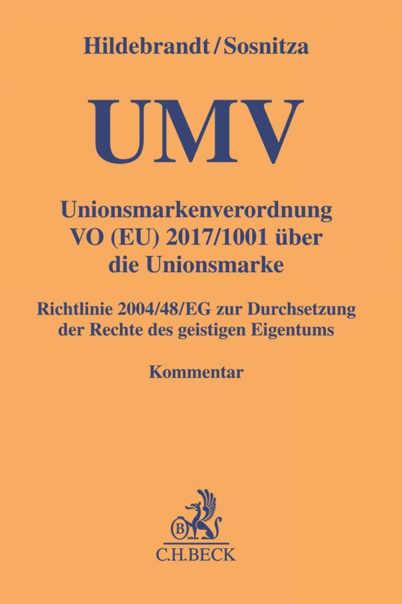 Unionsmarkenverordnung: UMV | Hildebrandt