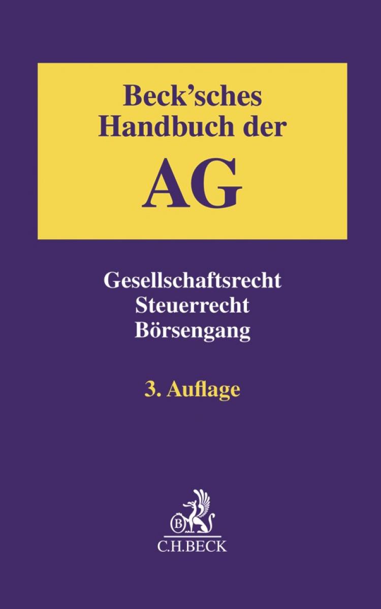 Beck'sches Handbuch der AG | Drinhausen (Hrsg.)