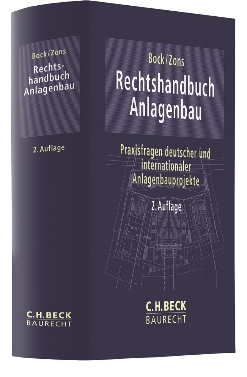 Rechtshandbuch Anlagenbau | Bock
