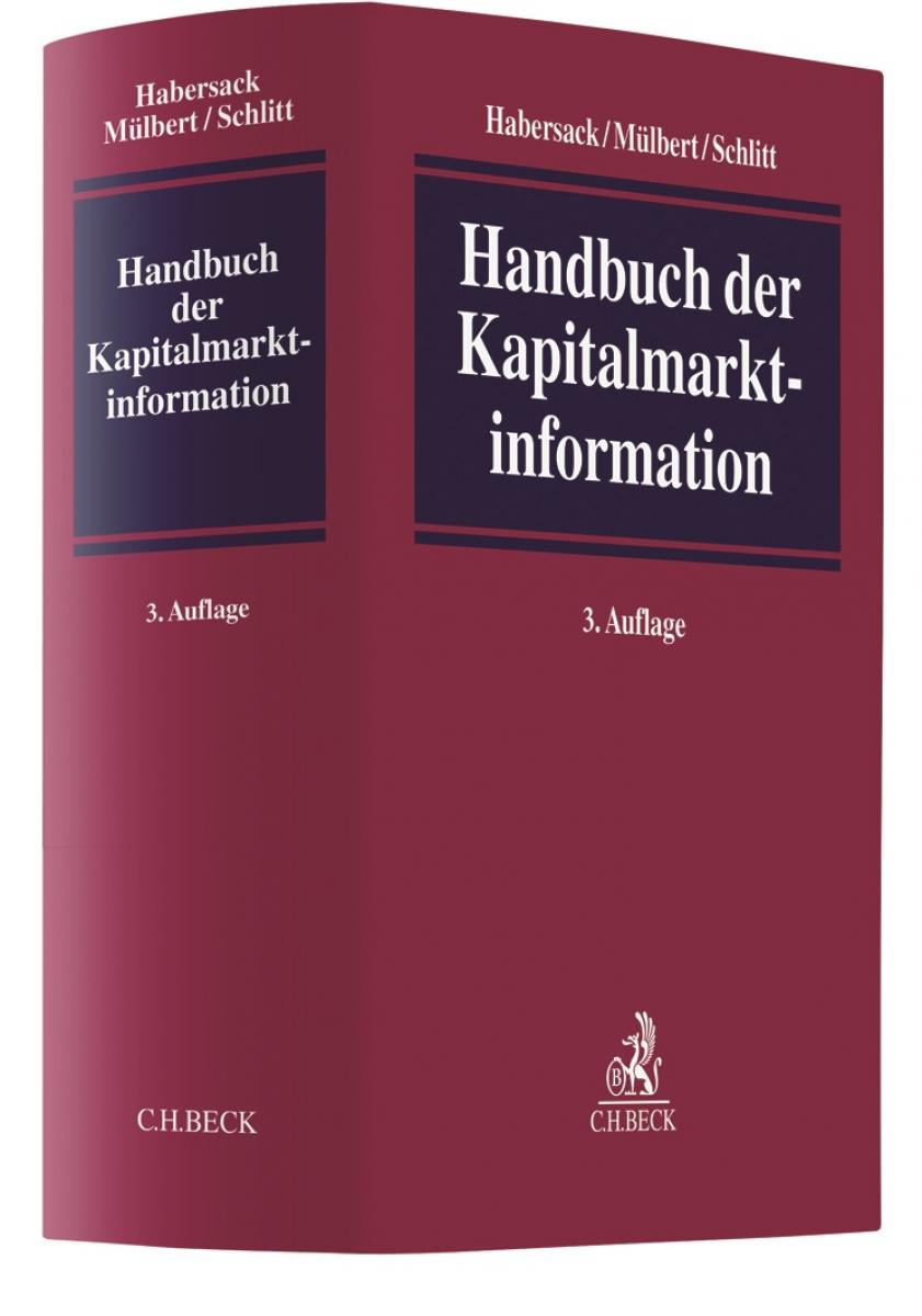 Handbuch der Kapitalmarktinformation | Habersack