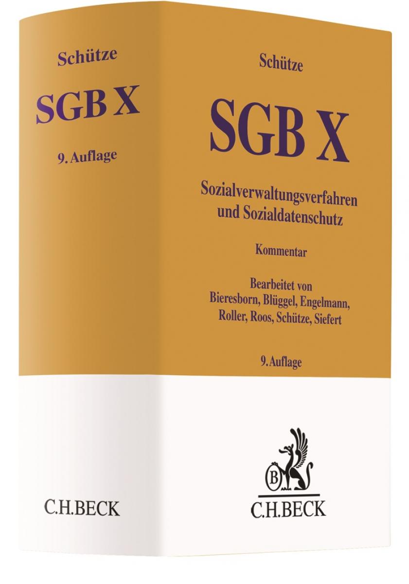 SGB X • Sozialverwaltungsverfahren und Sozialdatenschutz | Schütze