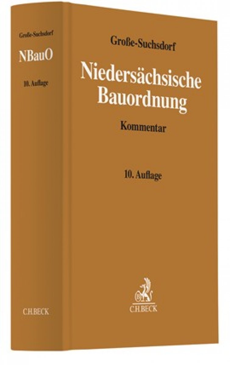 Niedersächsische Bauordnung: NBauO | Große-Suchsdorf