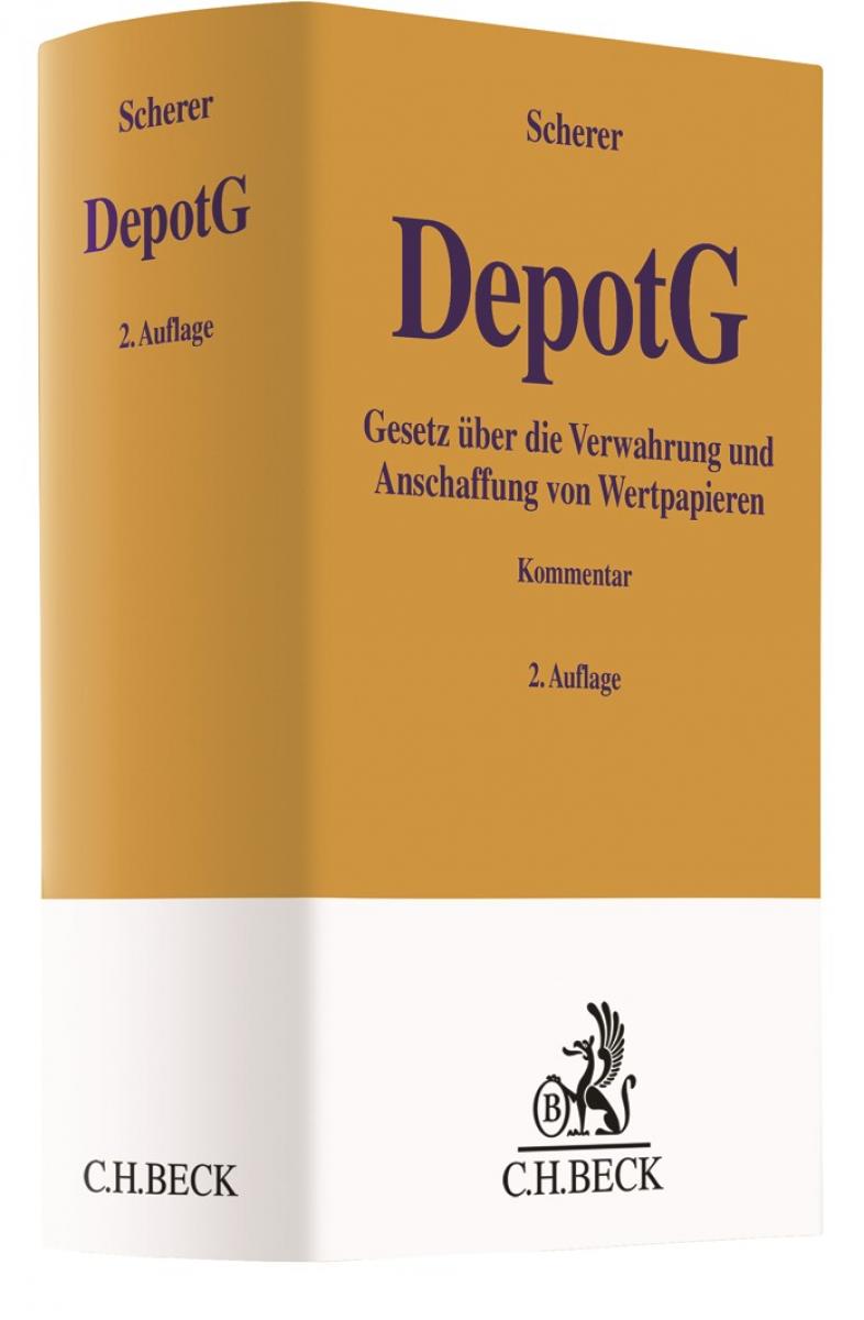 Depotgesetz (DepotG) | Scherer
