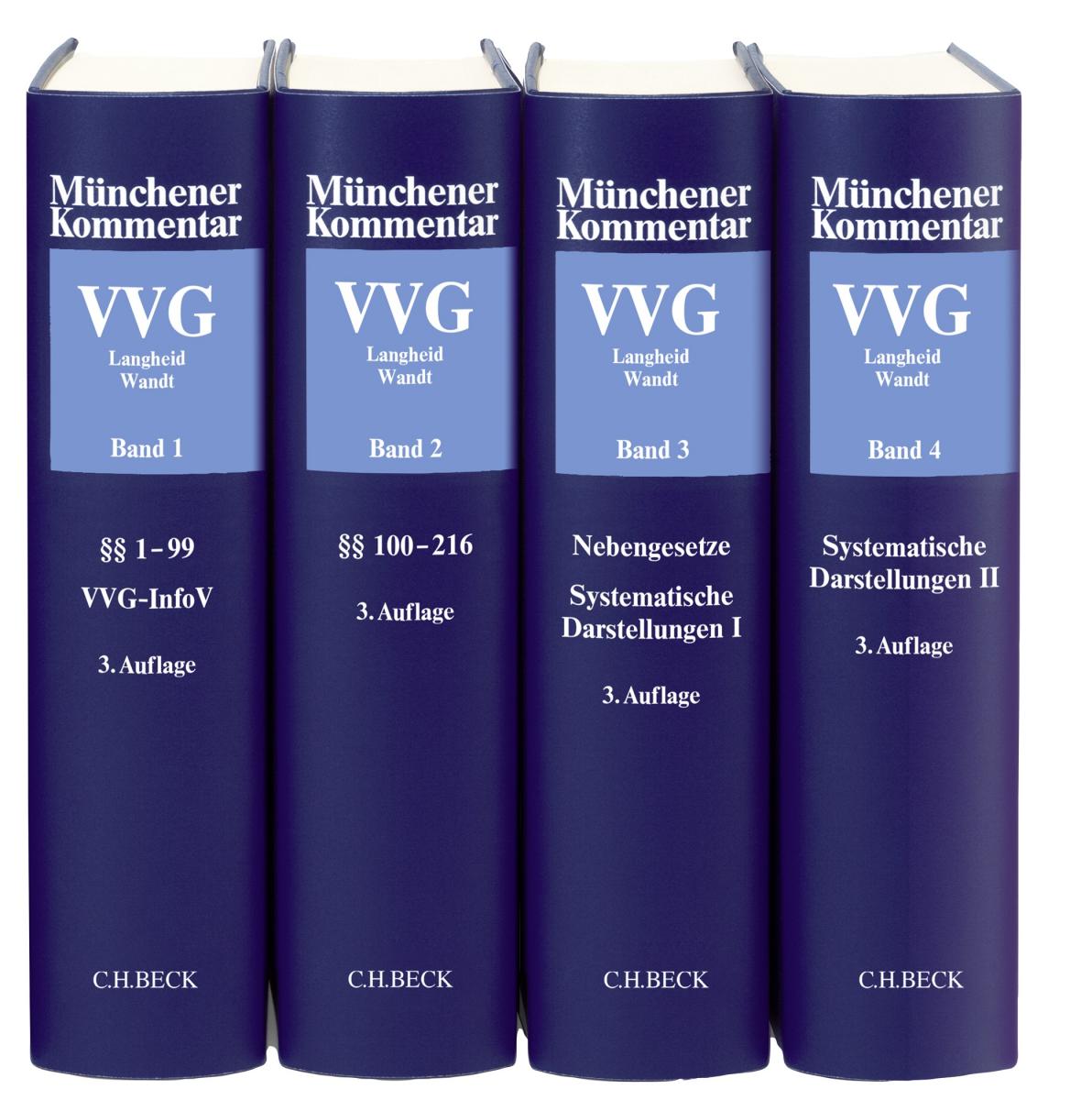 Münchener Kommentar zum Versicherungsvertragsgesetz: VVG (4 Bände) | Langheid