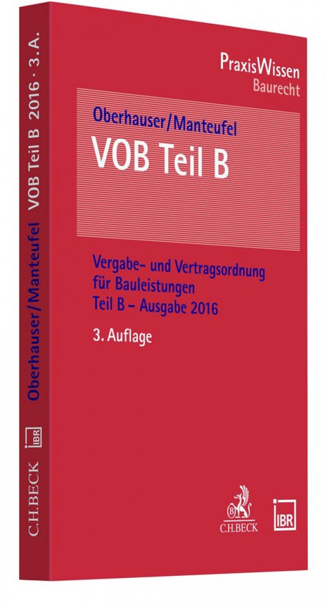 VOB Teil B | Oberhauser
