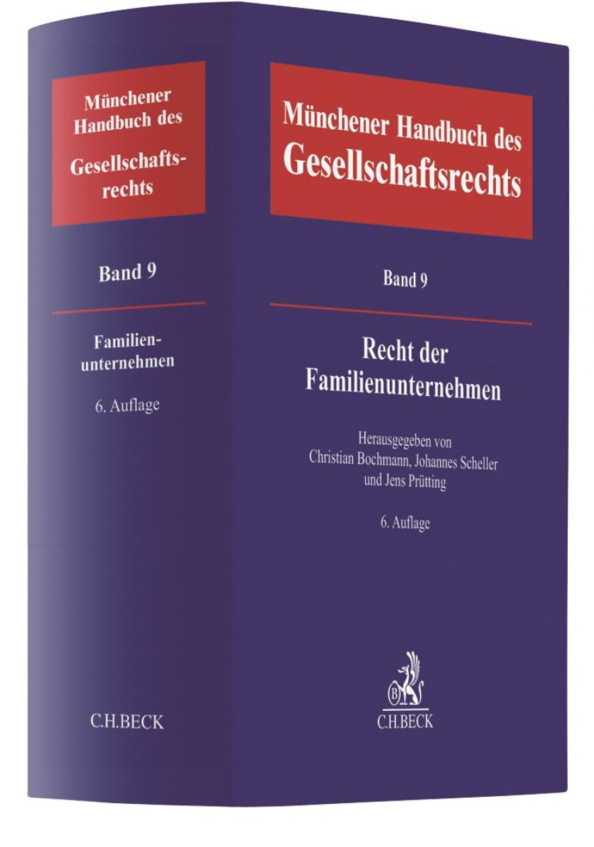 Münchener Handbuch des Gesellschaftsrechts, Band 9: Recht der Familienunternehmen | Bochmann