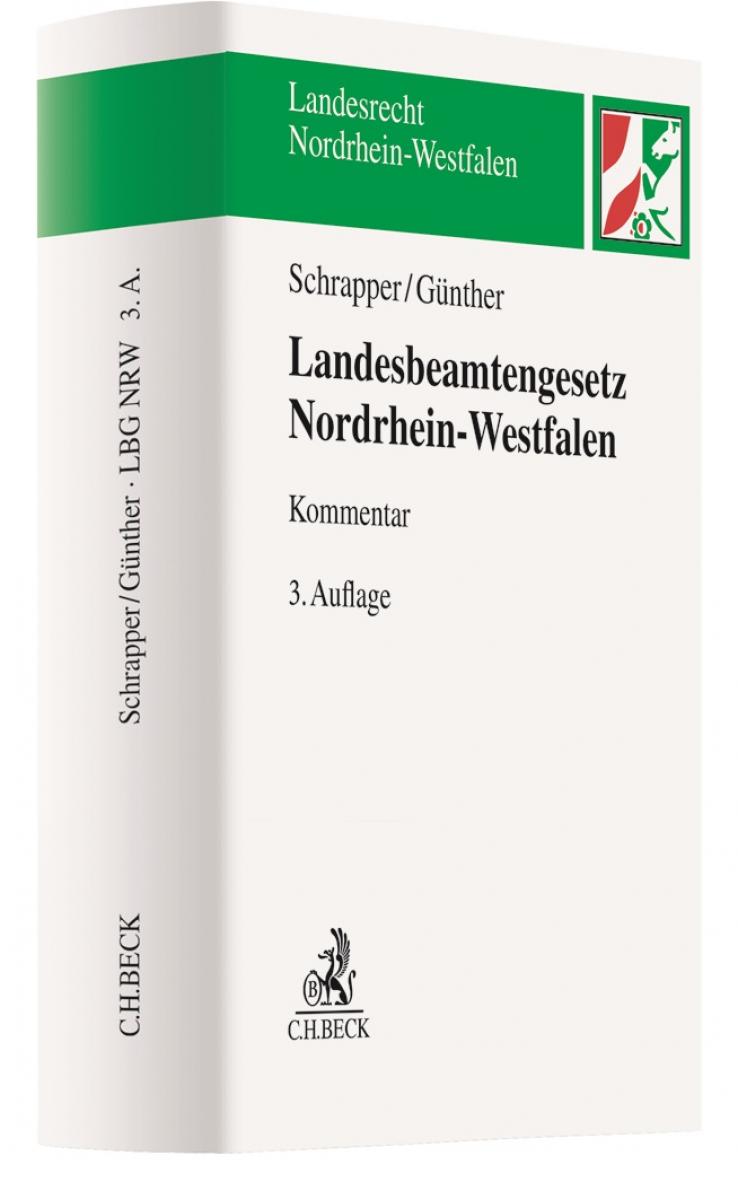 Landesbeamtengesetz Nordrhein-Westfalen (LBG NRW) | Schrapper