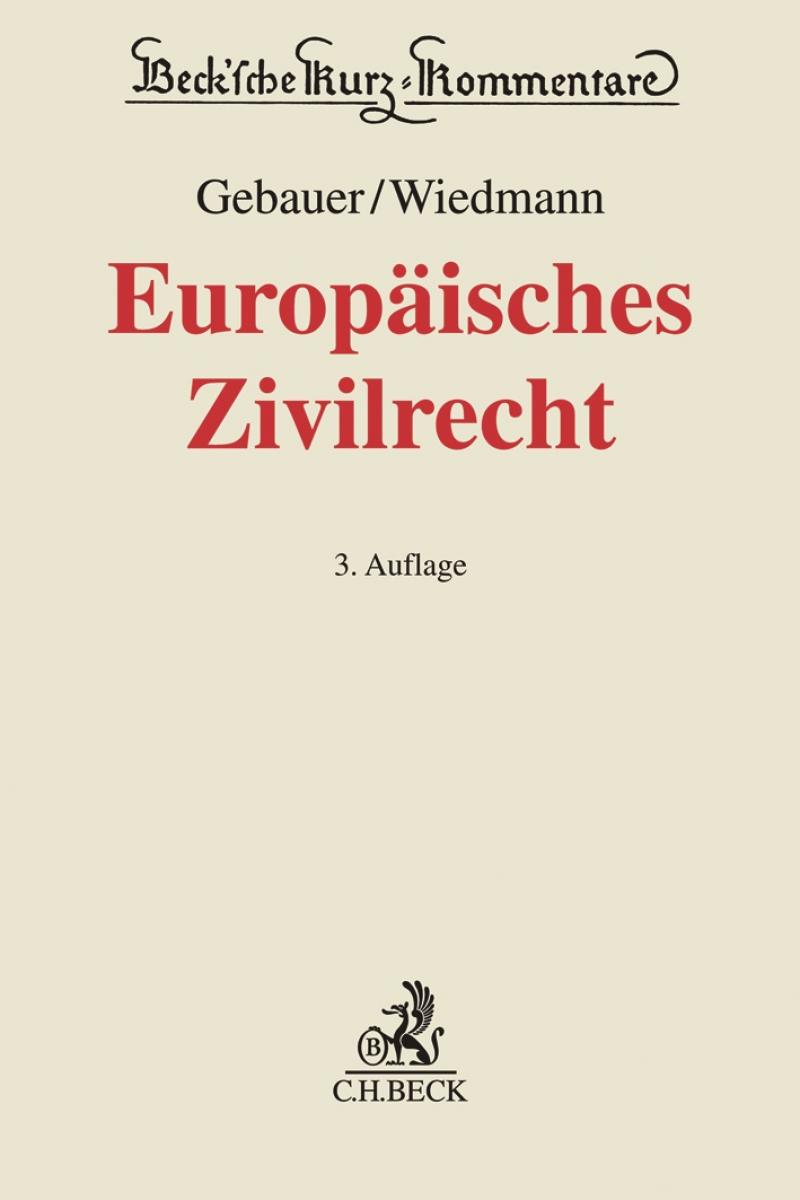 Europäisches Zivilrecht | Gebauer