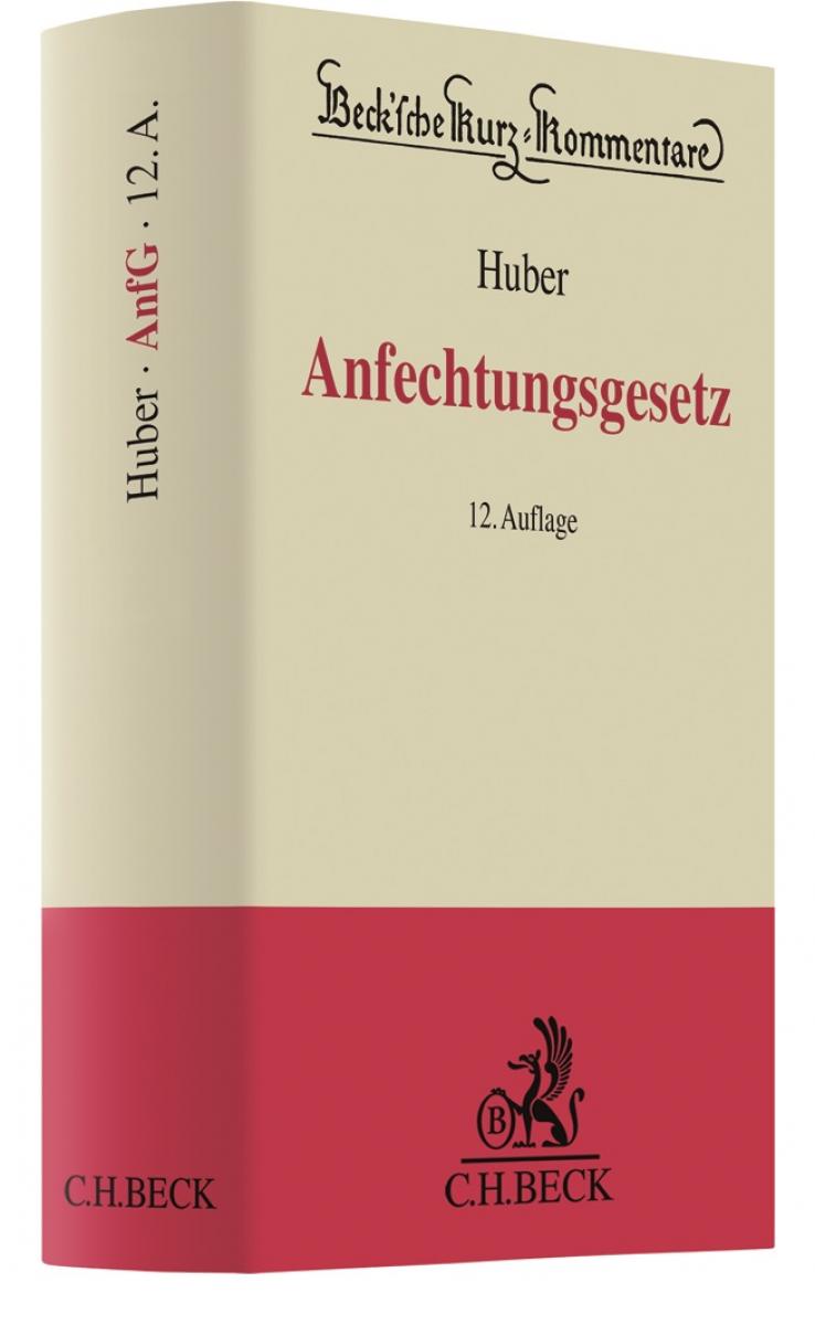 Anfechtungsgesetz (AnfG) | Huber