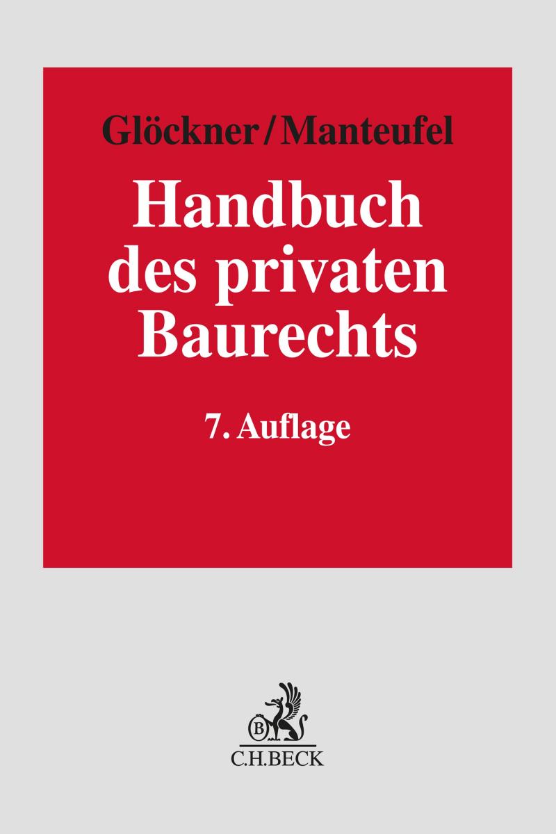 Handbuch des privaten Baurechts | Glöckner