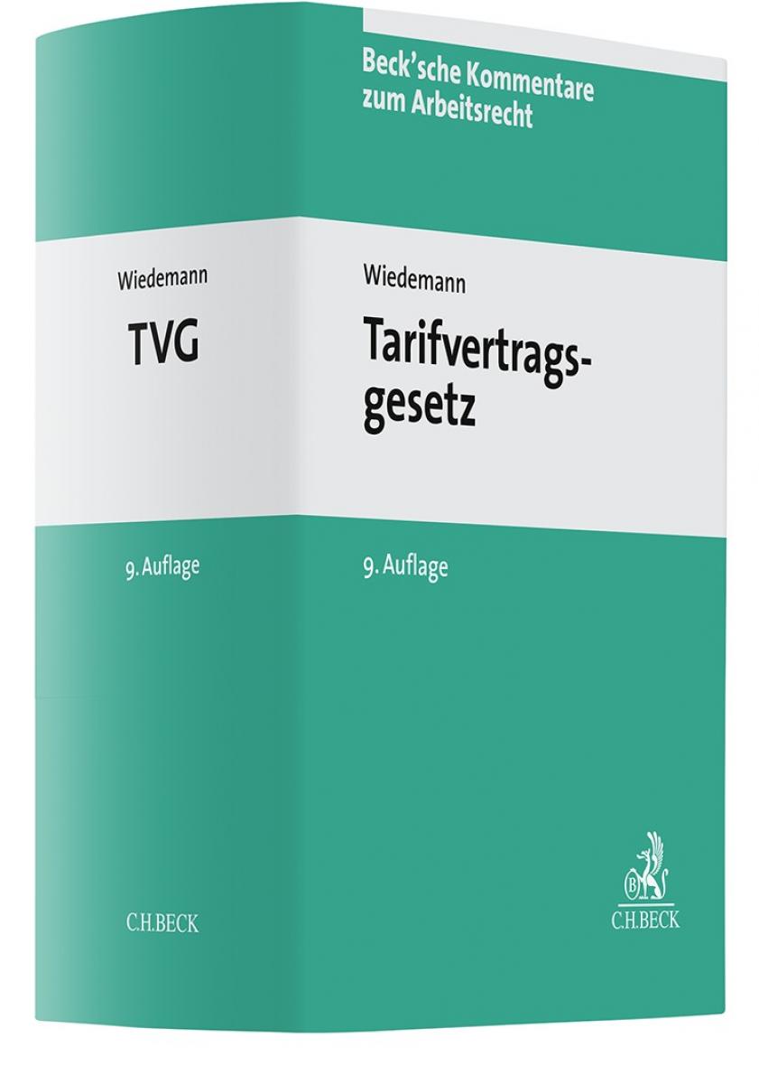 Tarifvertragsgesetz: TVG | Wiedemann