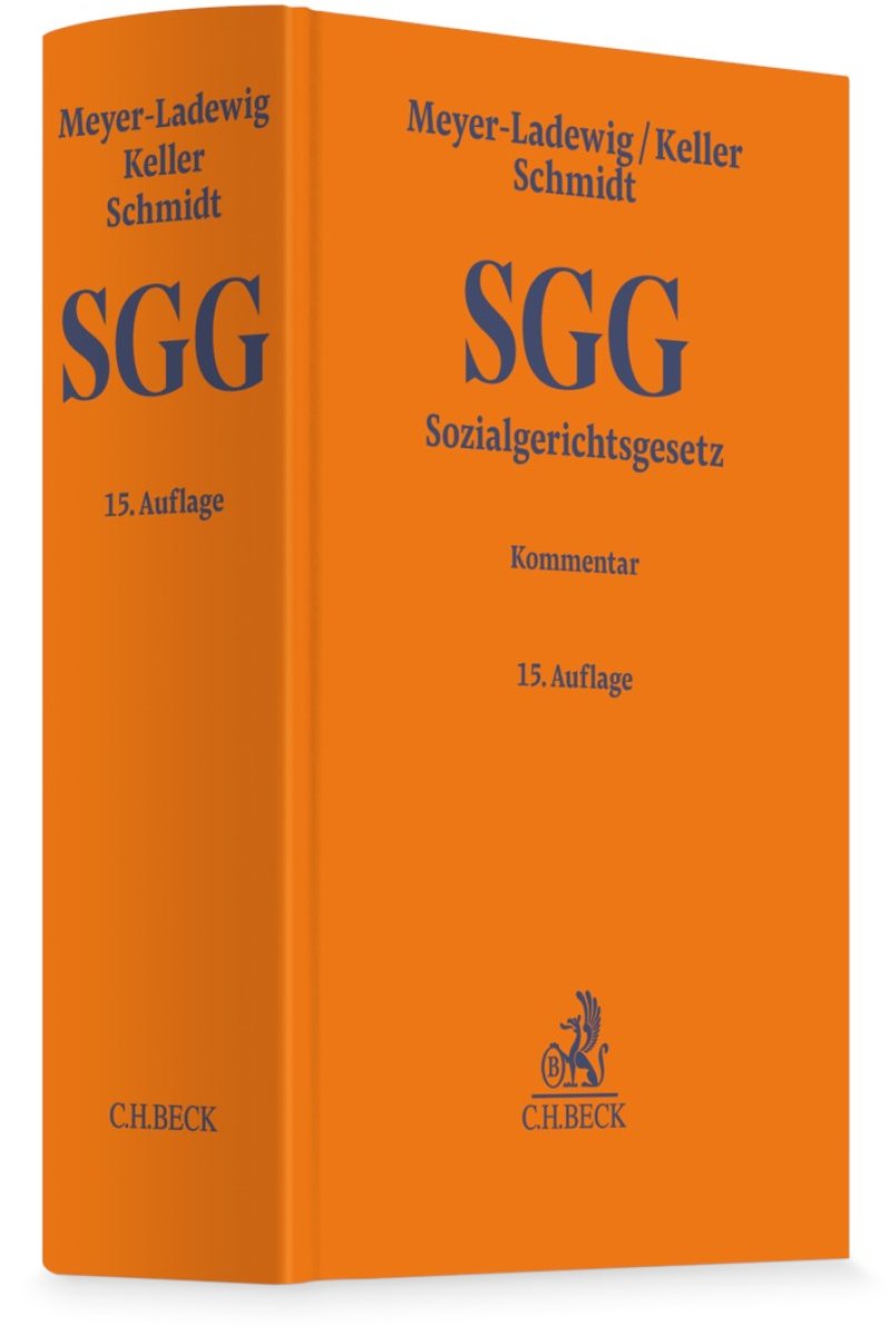 Sozialgerichtsgesetz: SGG | Meyer-Ladewig