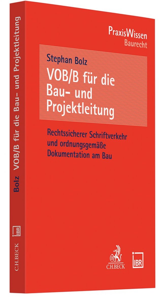 VOB/B für die Bau- und Projektleitung | Bolz