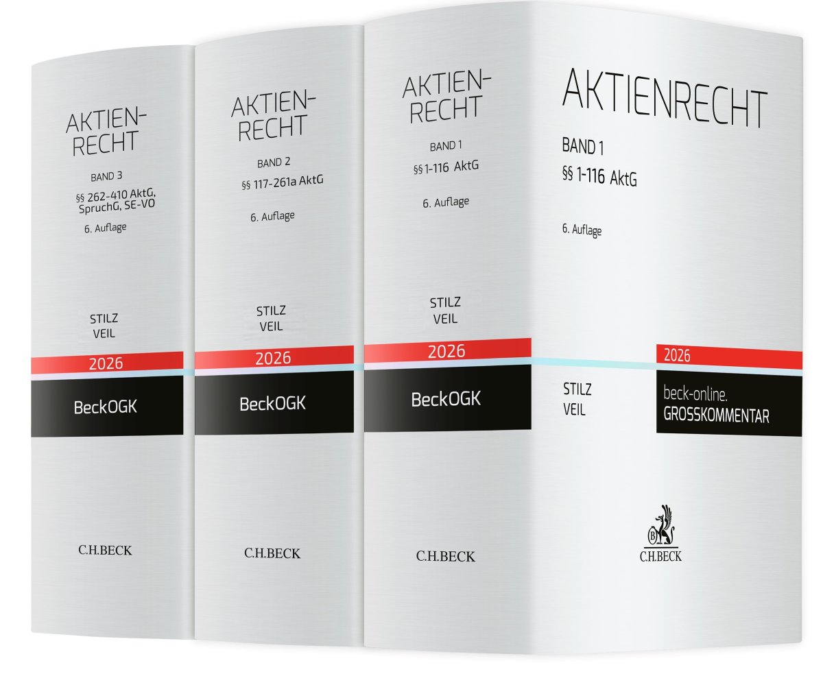 Aktienrecht: AktG, SE-VO, SpruchG | Stilz