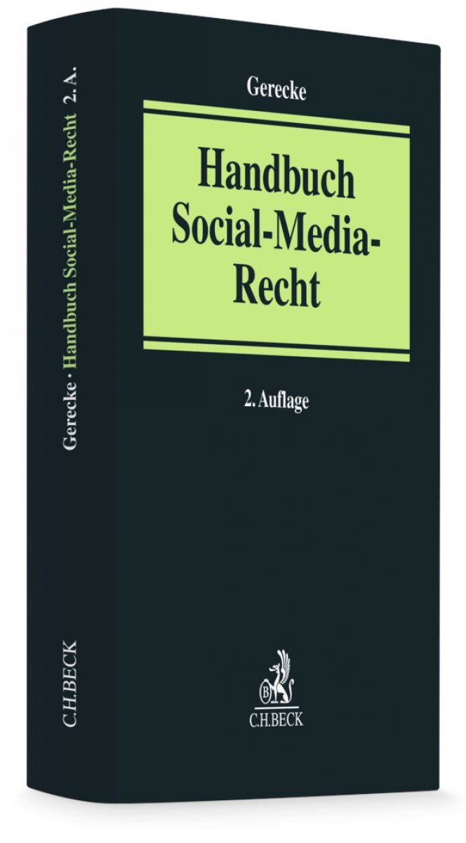 Handbuch Social-Media-Recht | Gerecke