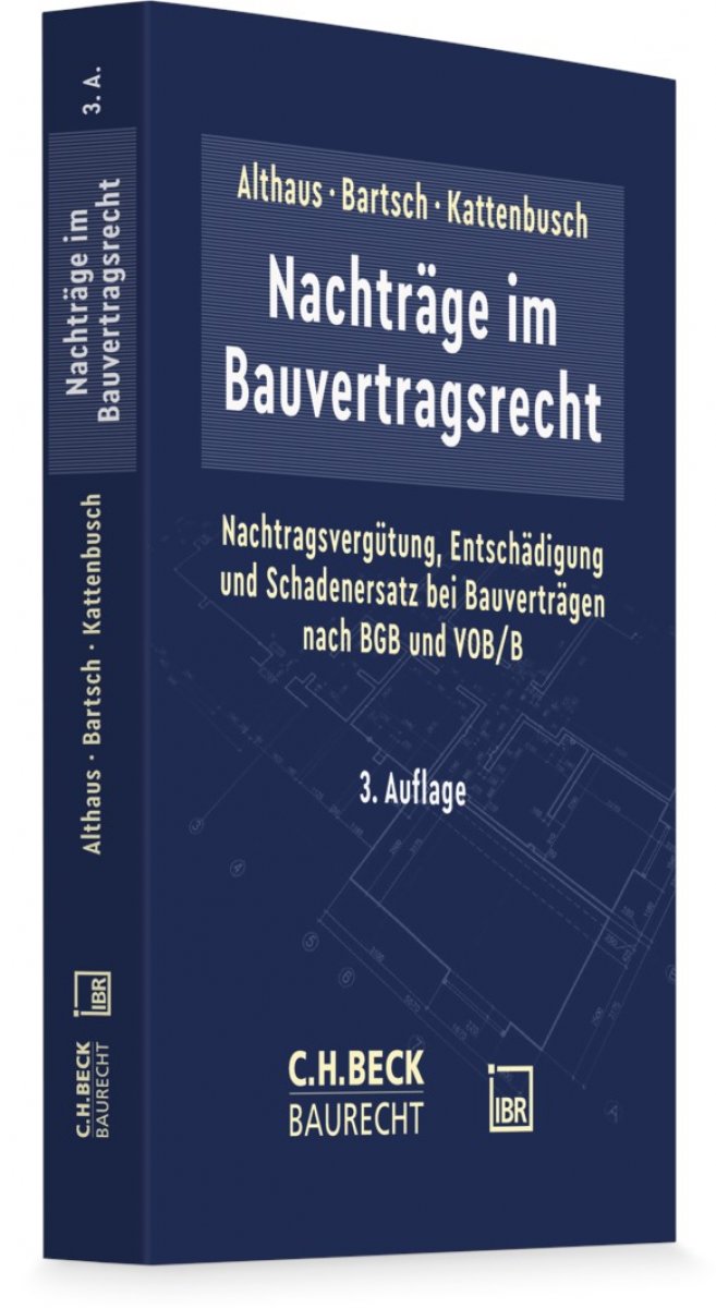 Nachträge im Bauvertragsrecht | Althaus