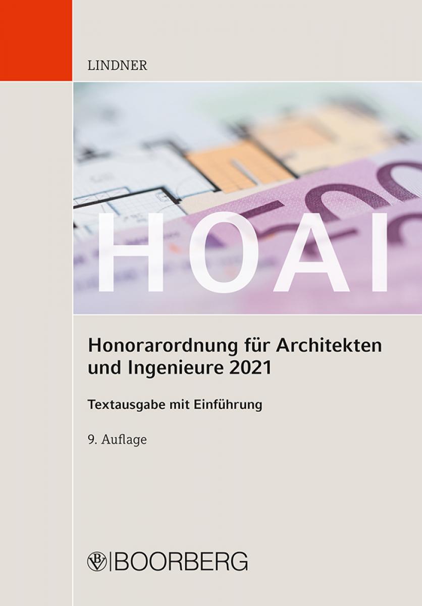 HOAI - Honorarordnung für Architekten und Ingenieure 2021 | Lindner