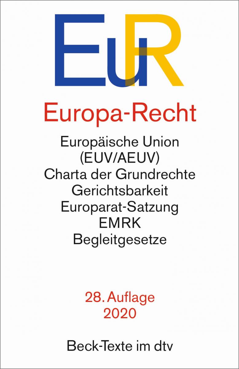 Europa-Recht : EuR | dtv Textausgabe