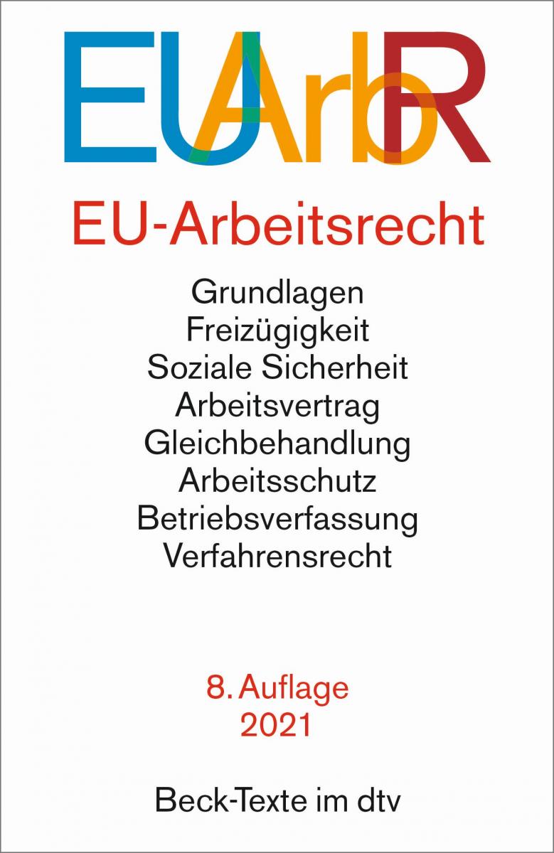 EU-Arbeitsrecht: EUArbR | dtv Textausgabe