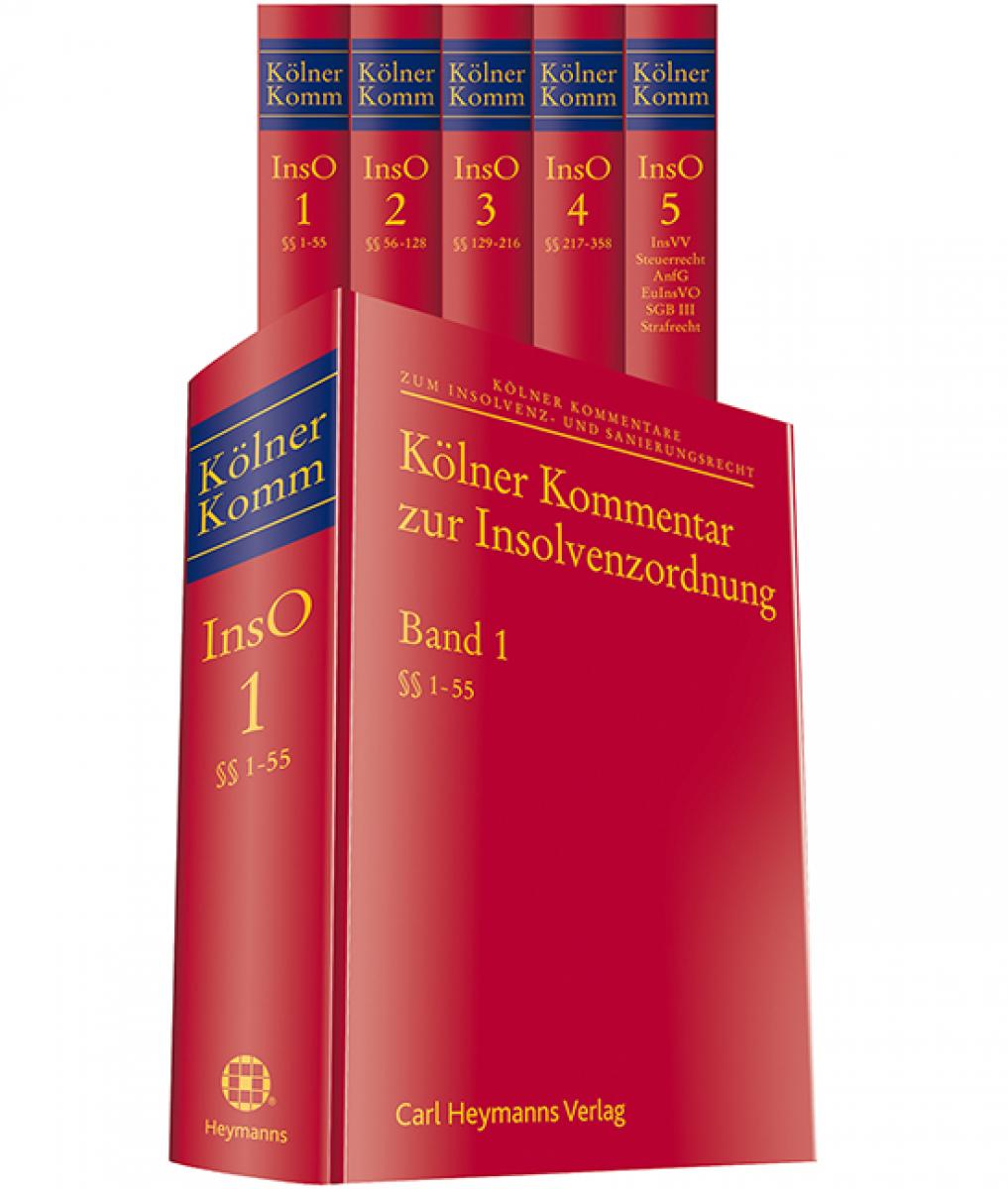 Kölner Kommentar zur Insolvenzordnung Bände 1-5 | Hess