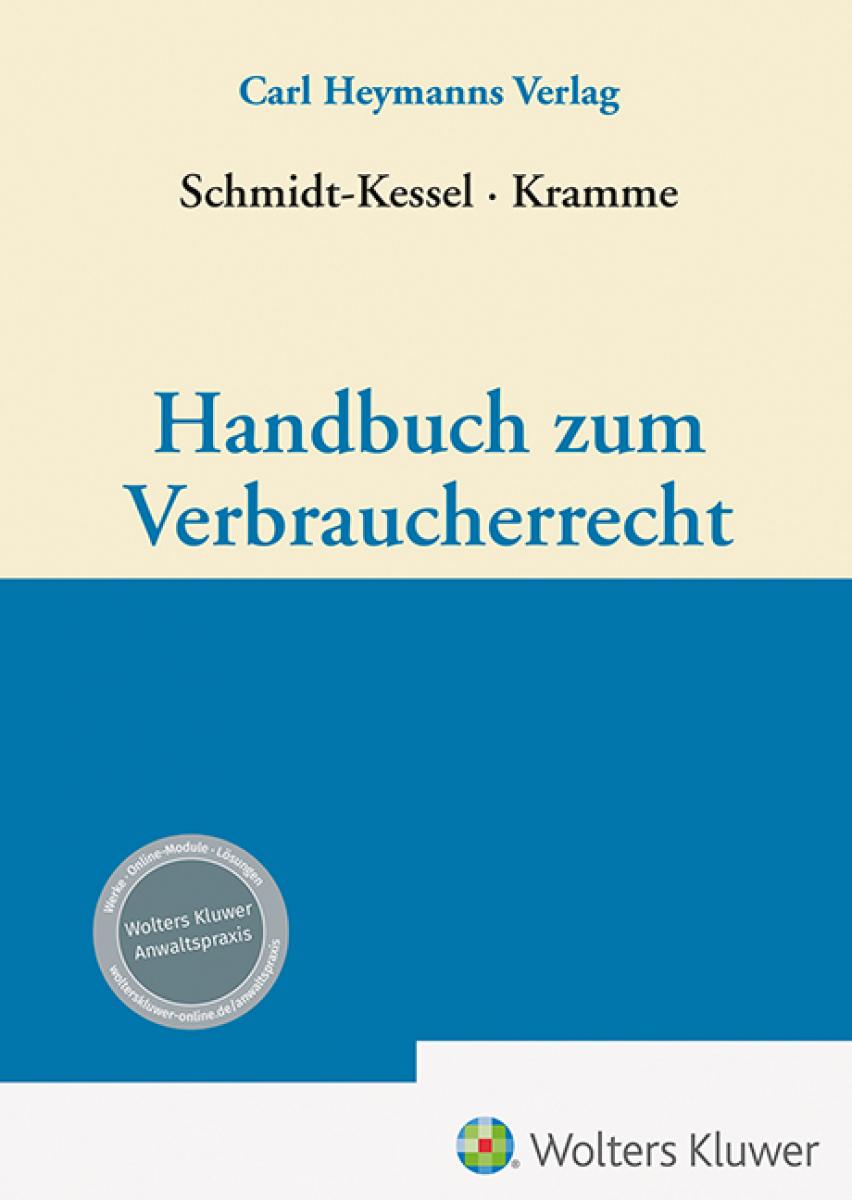 Handbuch Verbraucherrecht | Schmidt-Kessel