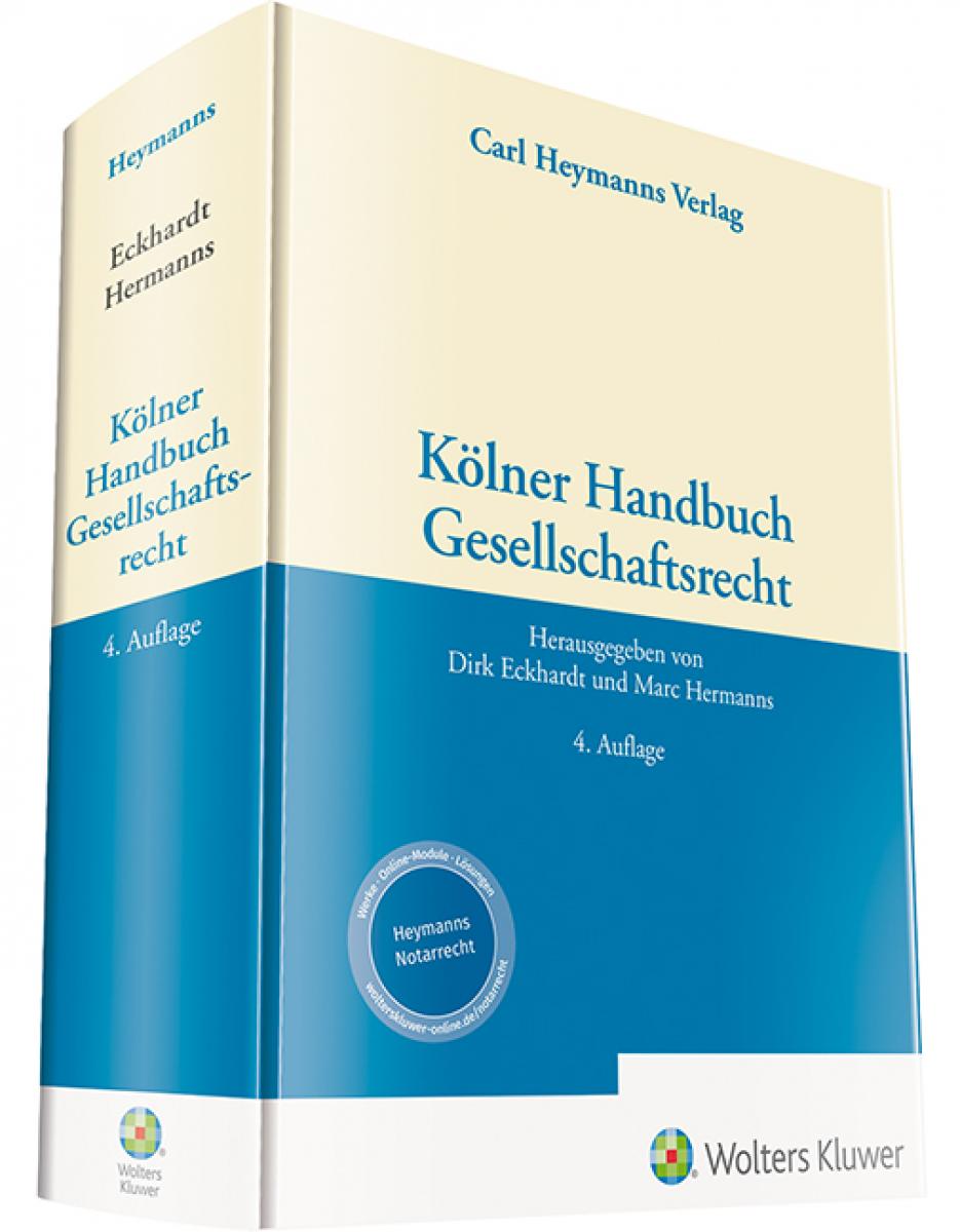 Kölner Handbuch Gesellschaftsrecht | Eckhardt
