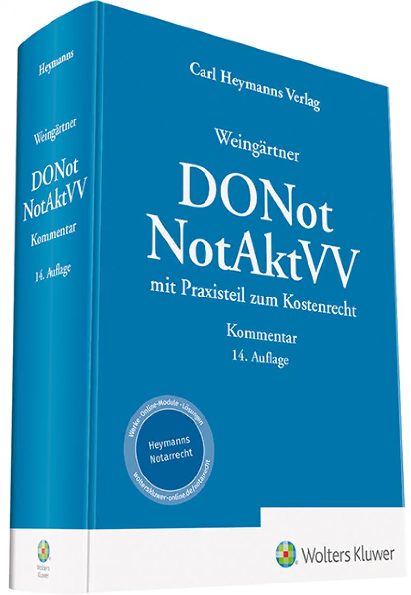 Weingärtner, DONot / NotAktVV - Kommentar | Weingärtner