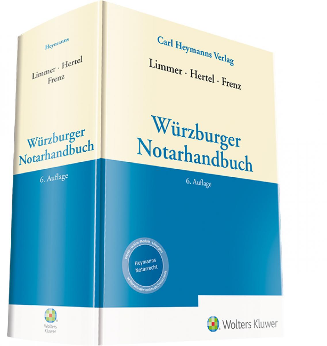 Würzburger Notarhandbuch | Limmer
