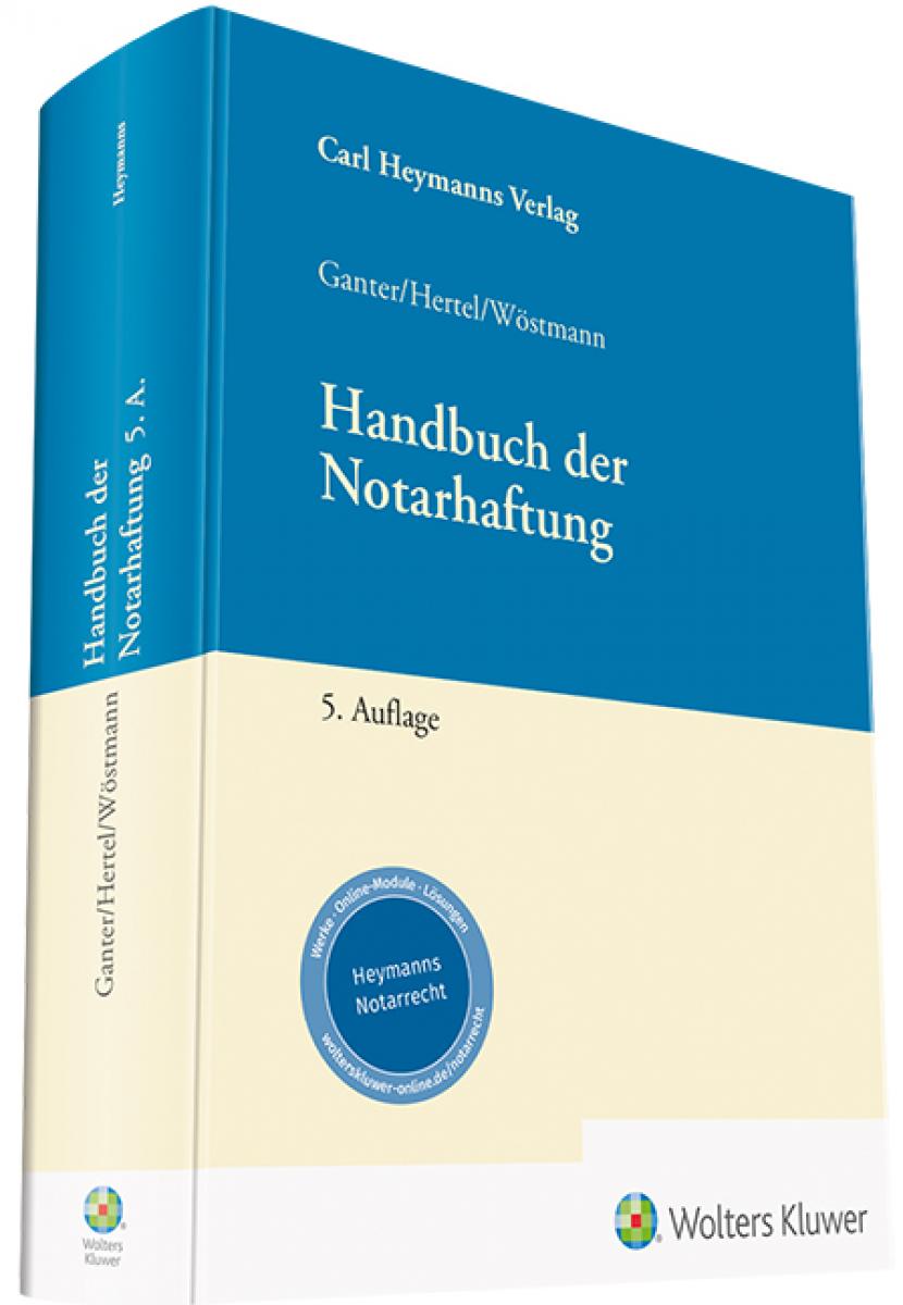 Handbuch der Notarhaftung | Ganter