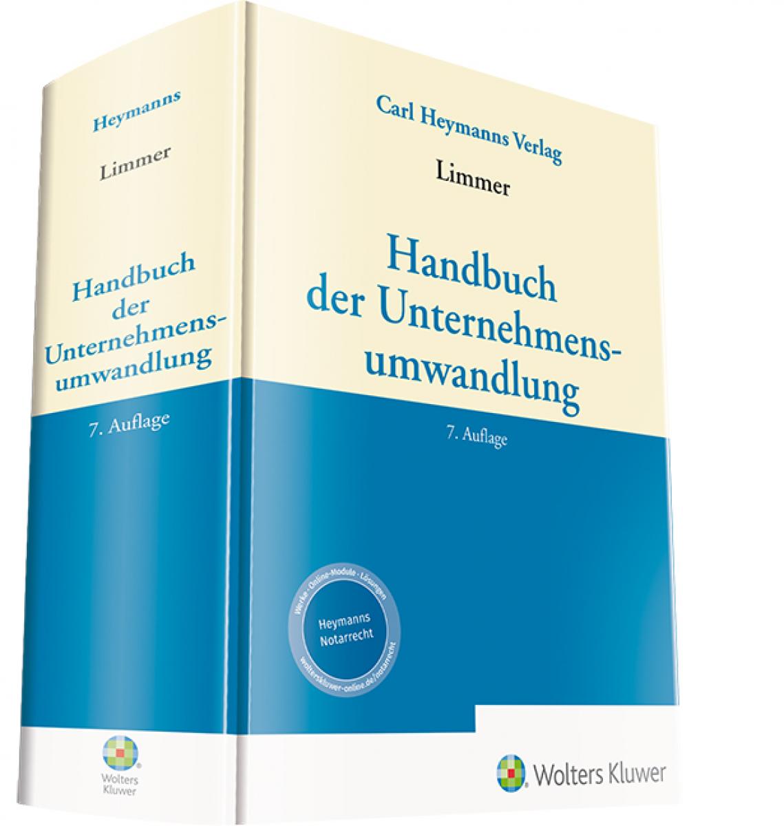Handbuch der Unternehmensumwandlung | Limmer