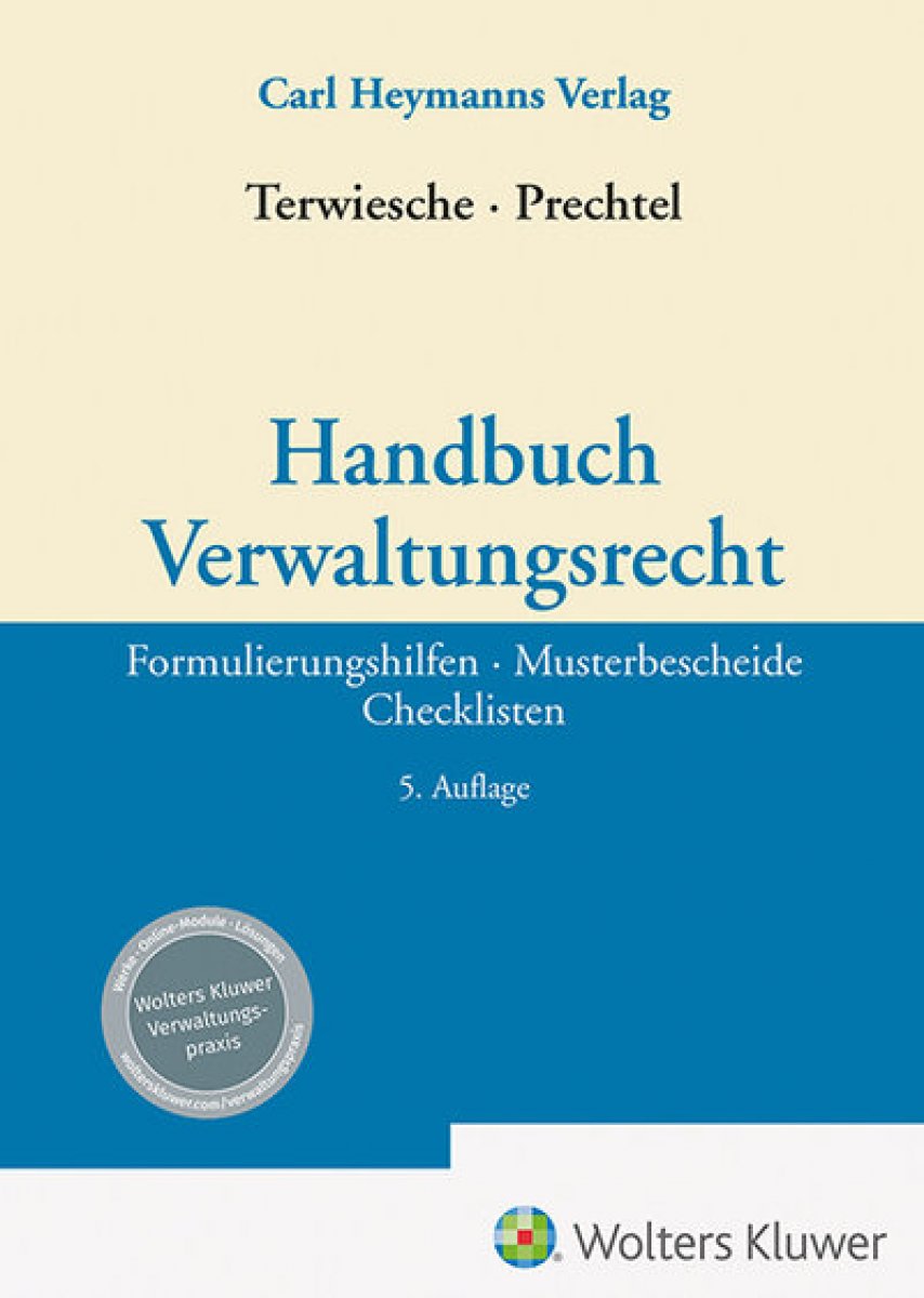 Handbuch Verwaltungsrecht | Terwiesche