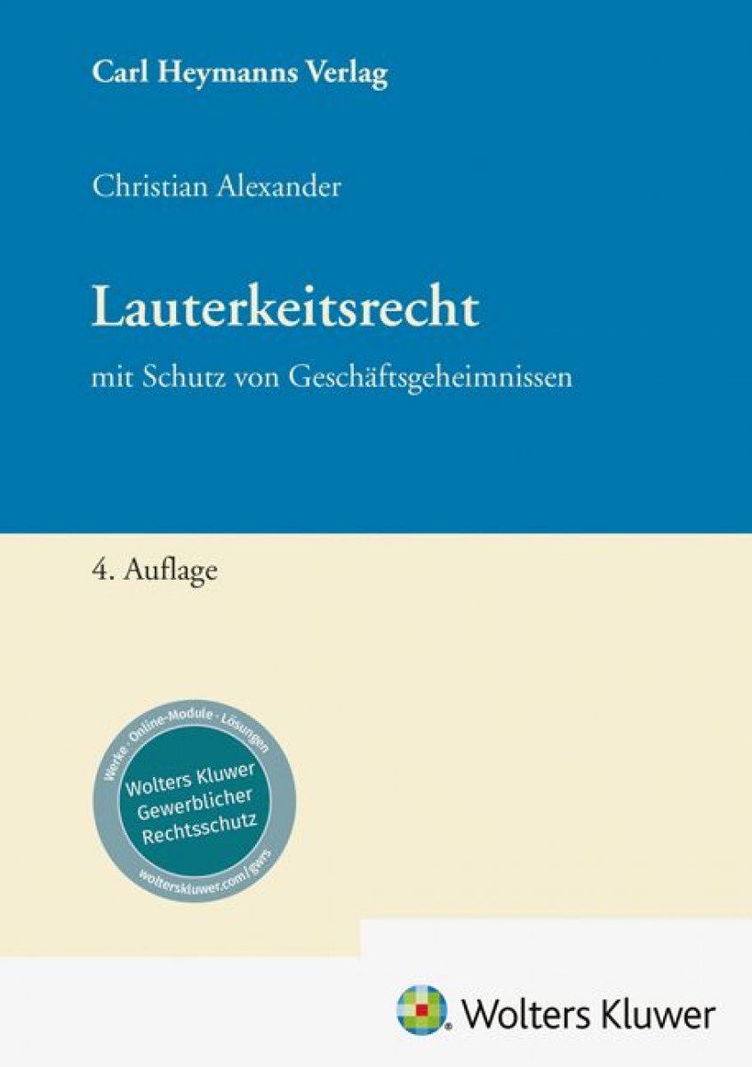Lauterkeitsrecht | Alexander