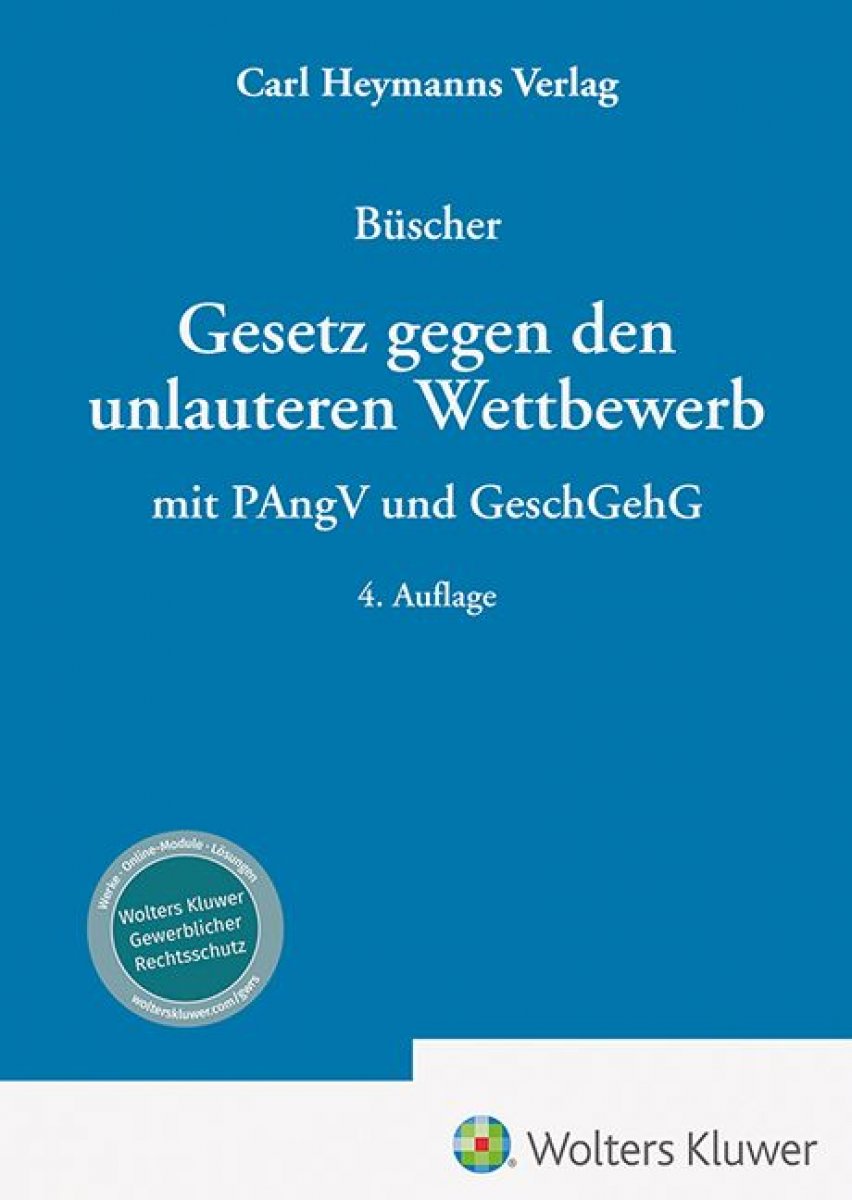 Gesetz gegen den unlauteren Wettbewerb | Büscher