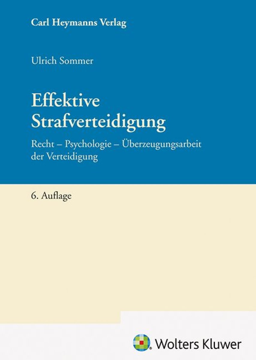 Effektive Strafverteidigung | Sommer