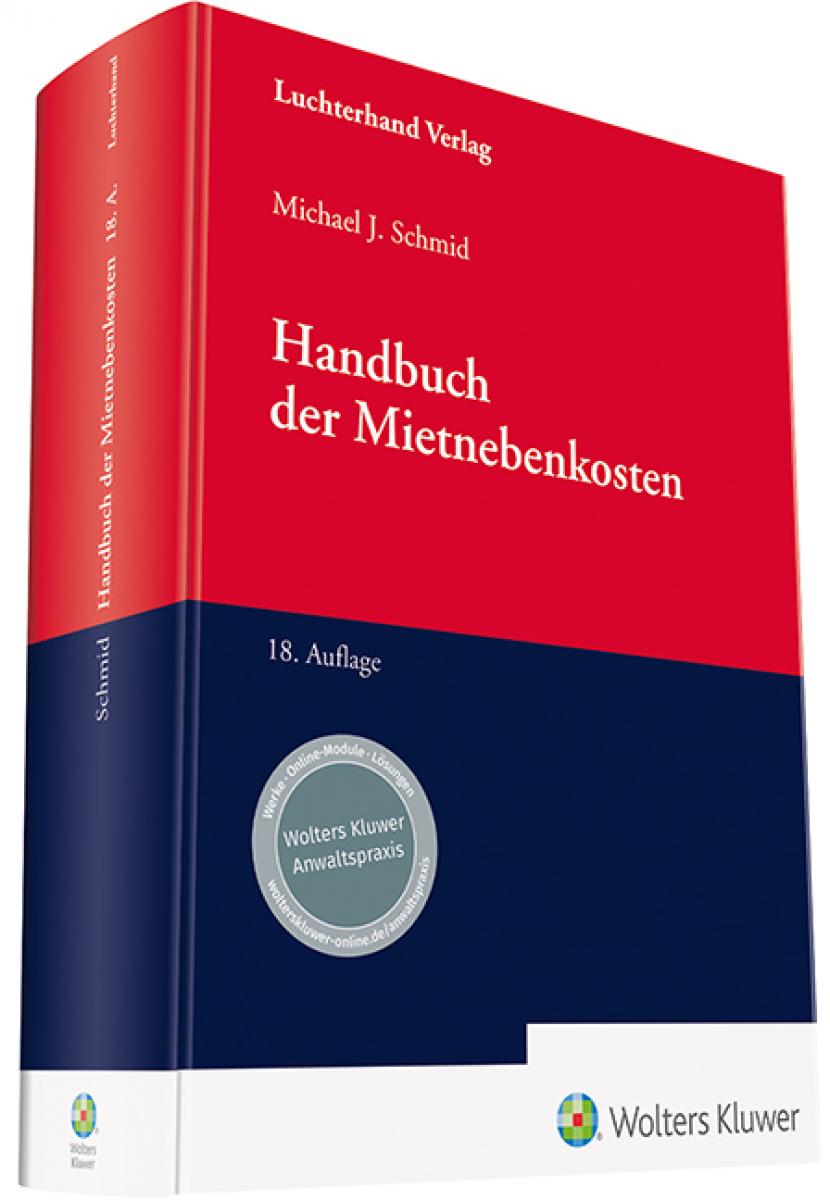 Handbuch der Mietnebenkosten | Schmid