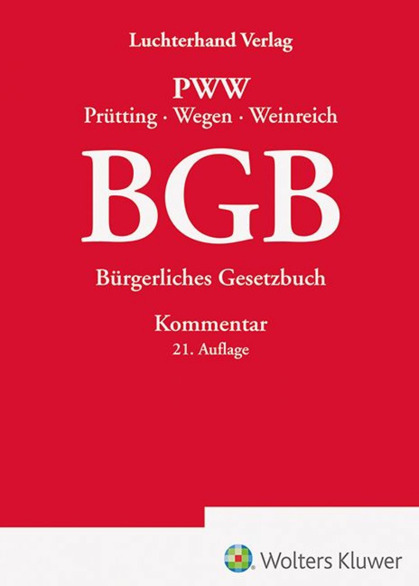 BGB Kommentar | Prütting