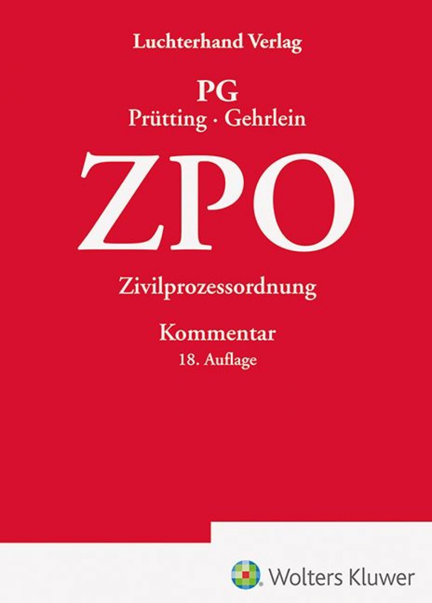 ZPO - Kommentar | Prütting