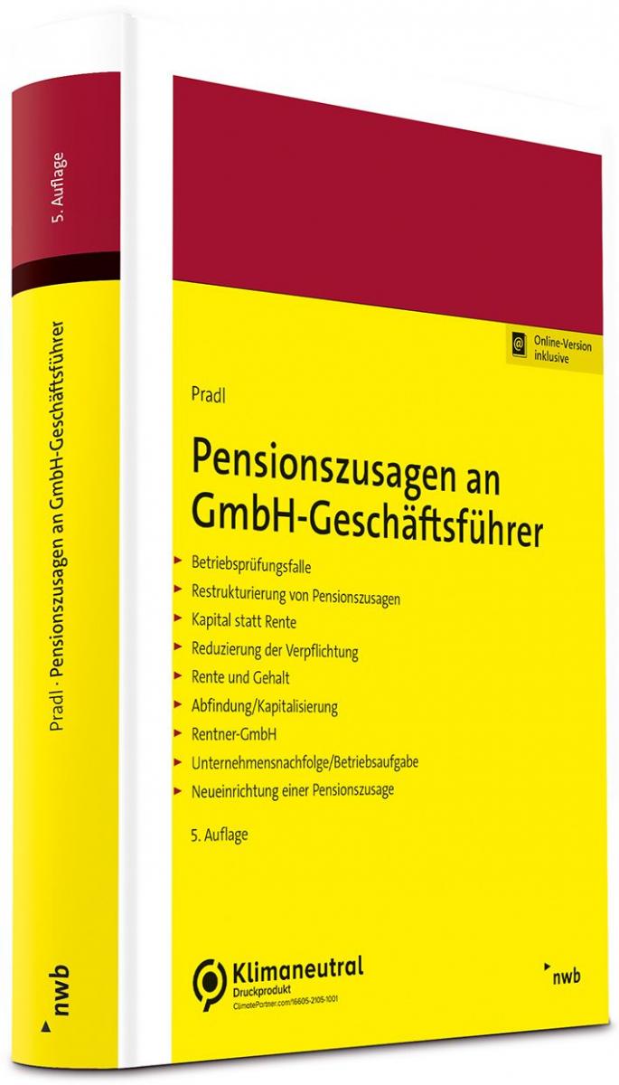 Pensionszusagen an GmbH-Geschäftsführer | Pradl