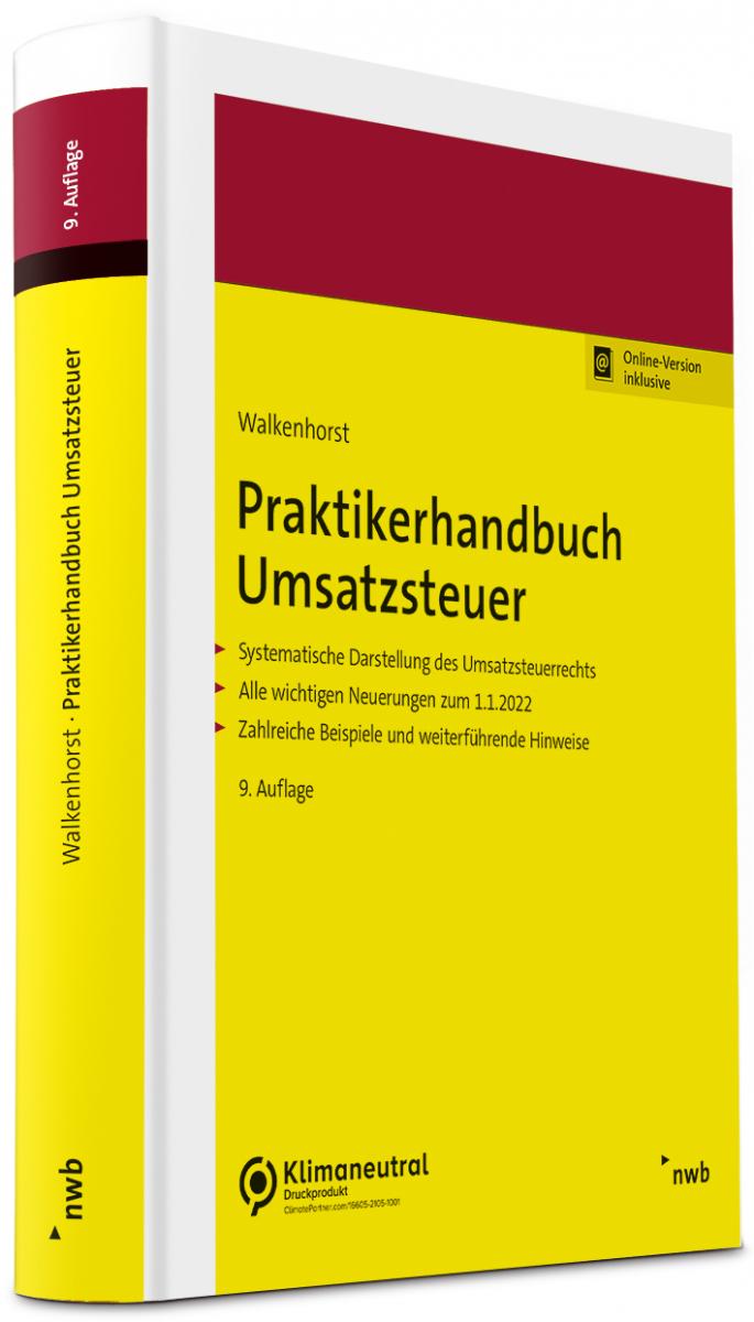 Praktikerhandbuch Umsatzsteuer | Walkenhorst