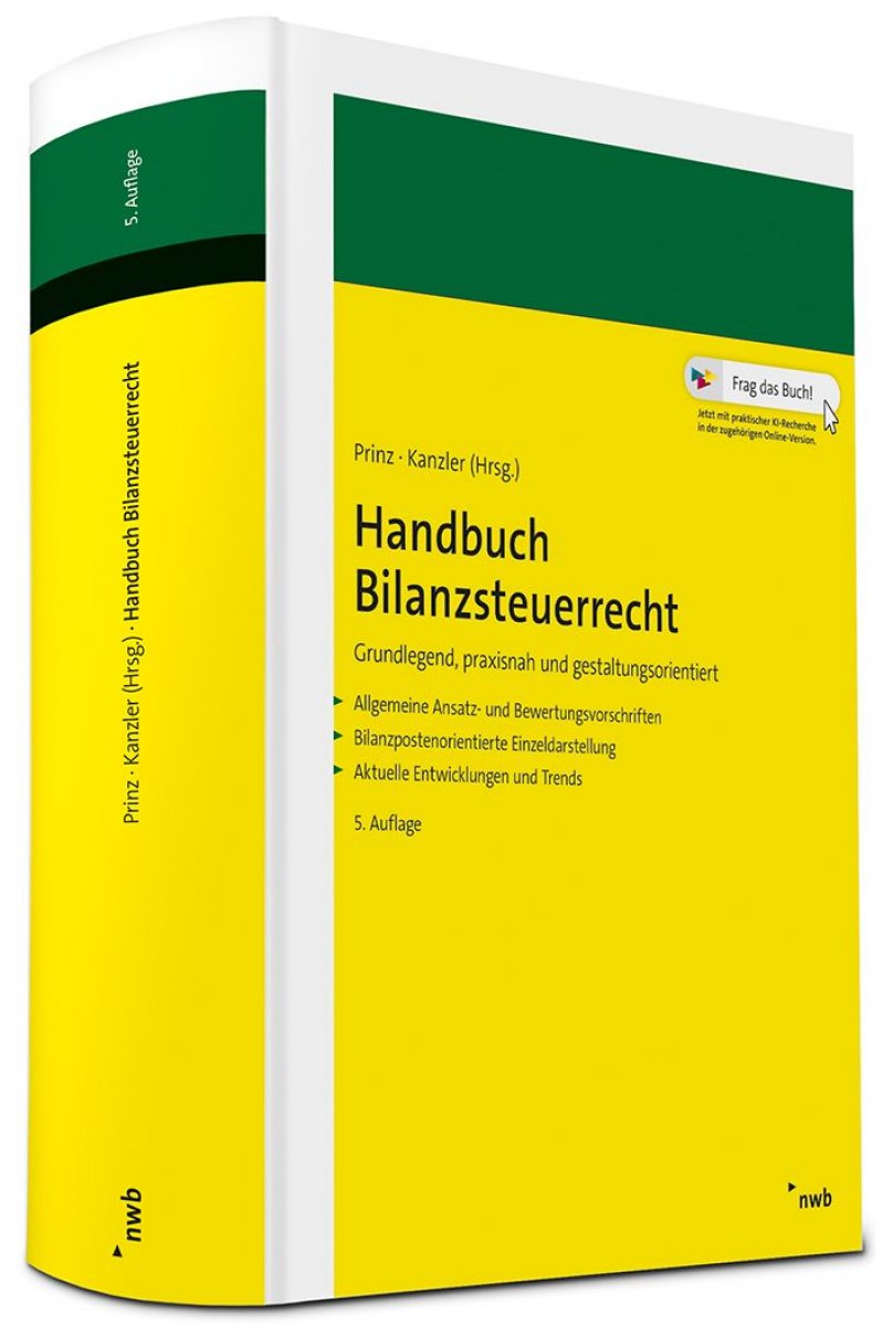 Handbuch Bilanzsteuerrecht | Prinz