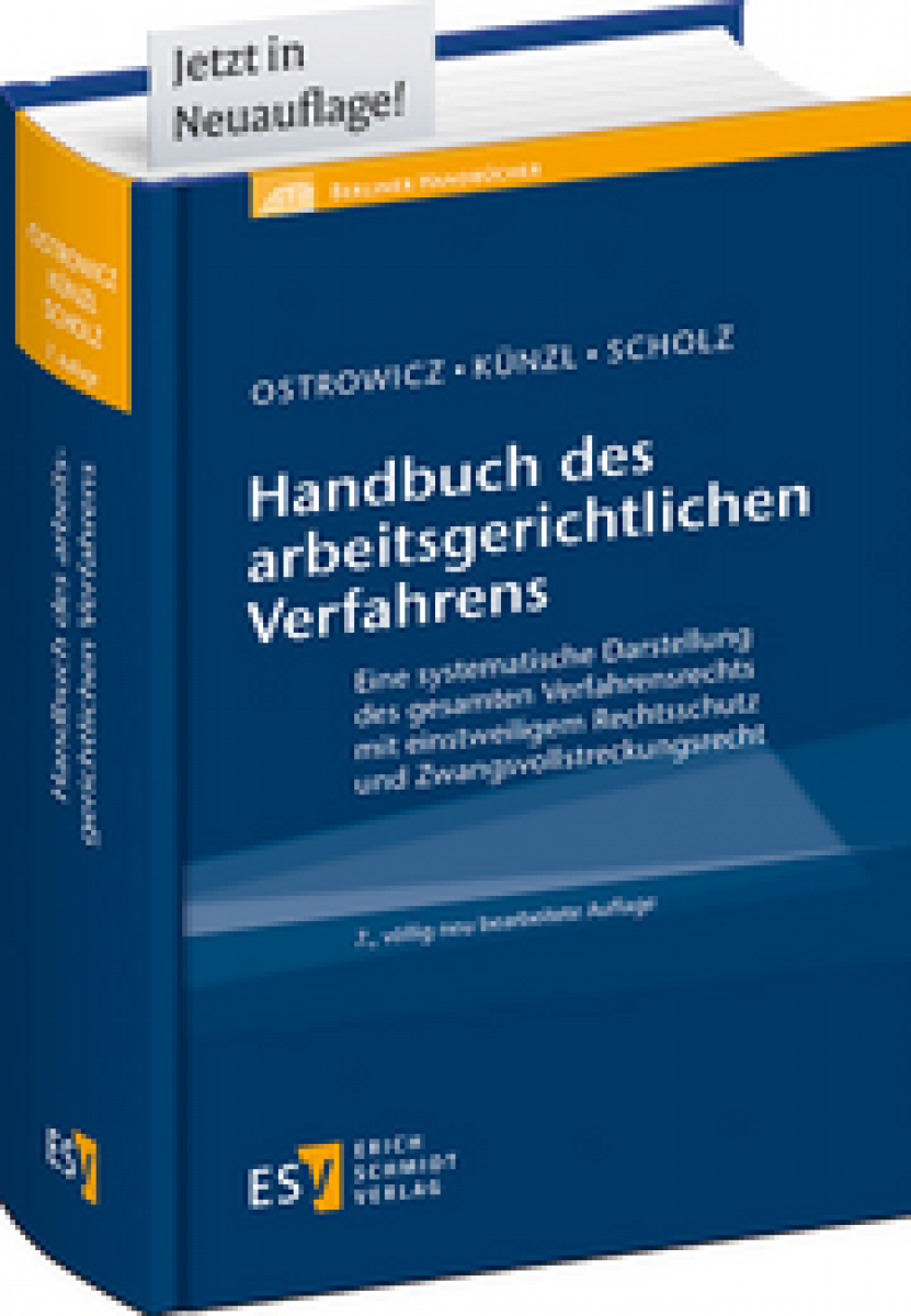 Handbuch des arbeitsgerichtlichen Verfahrens | Ostrowicz