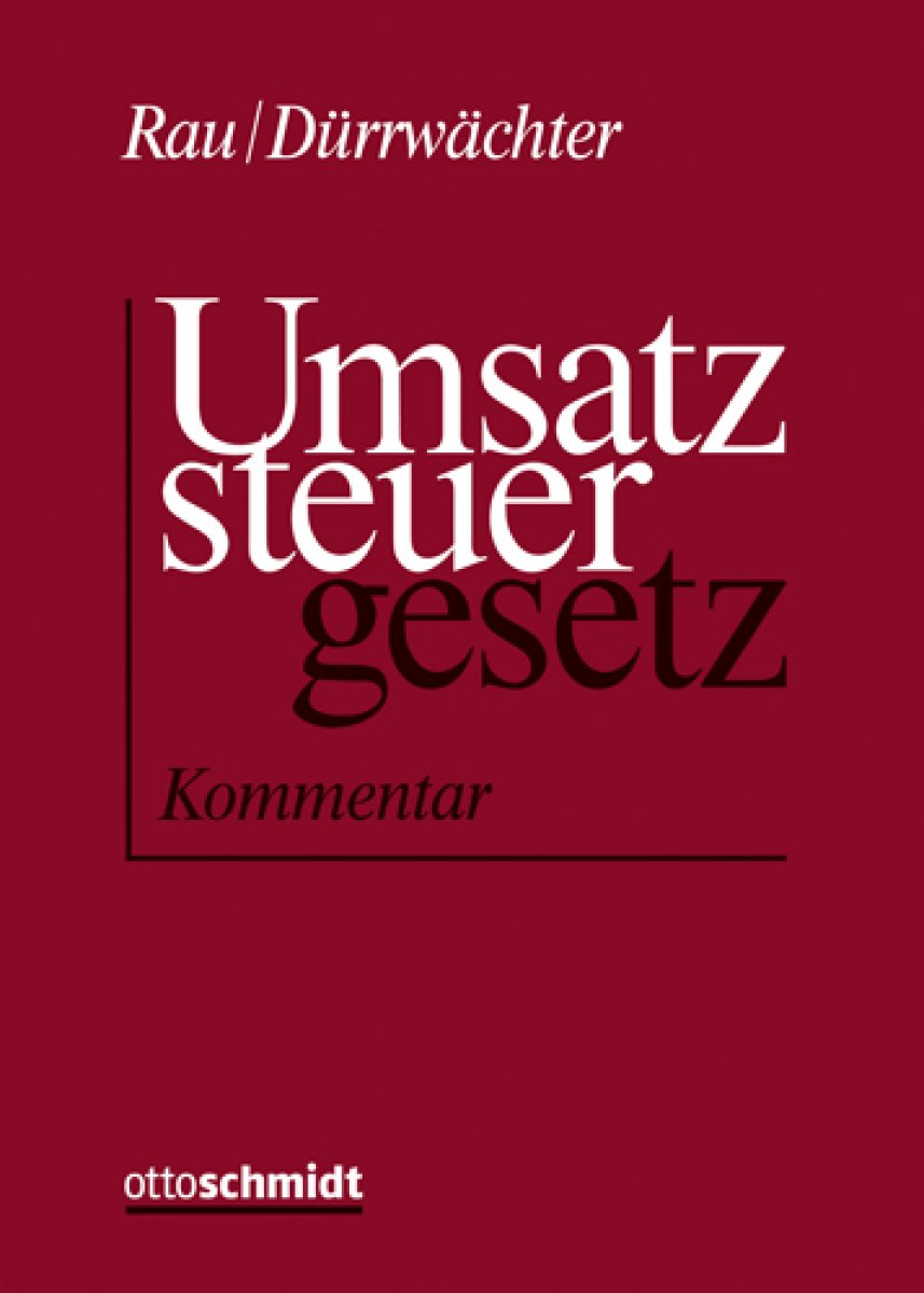 Umsatzsteuergesetz - Loseblattwerk | Rau