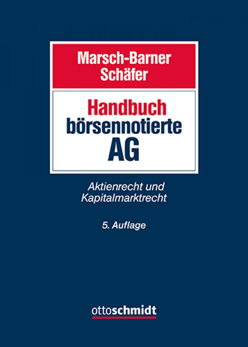 Handbuch börsennotierte AG | Marsch-Barner