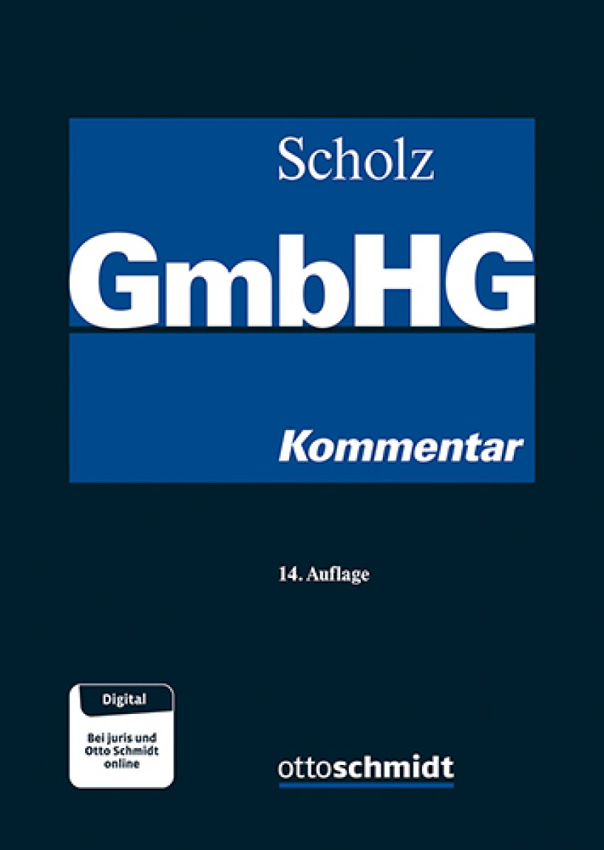 GmbH-Gesetz, Bände I-III | Scholz