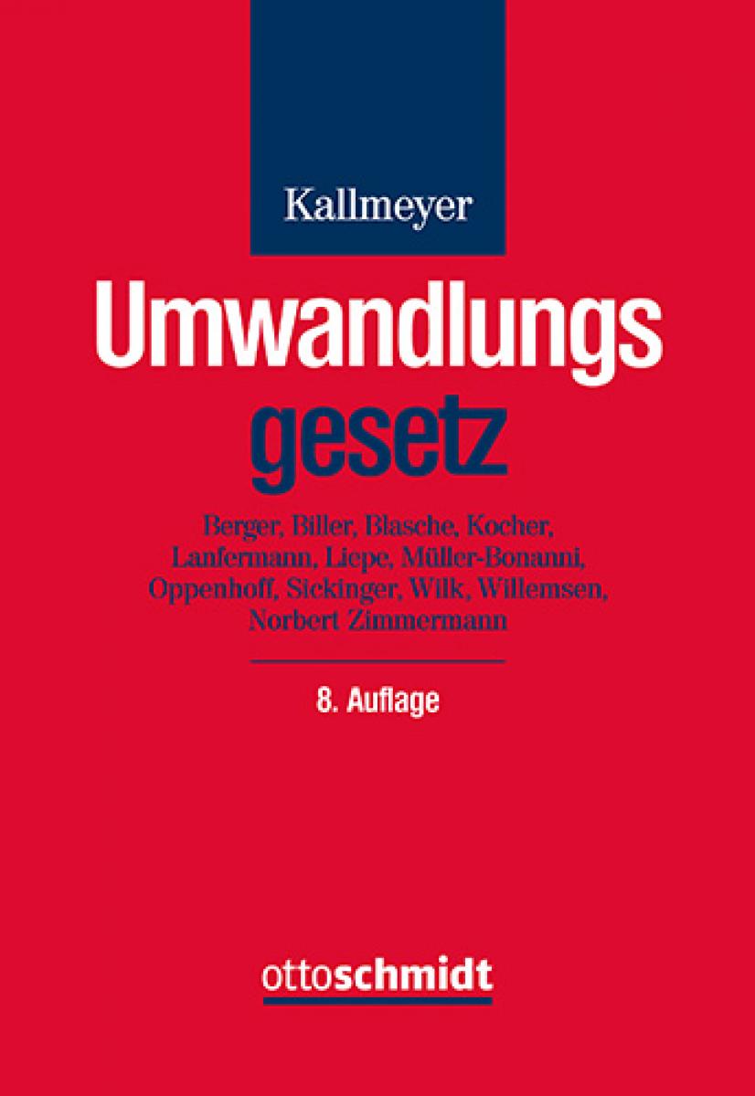 Umwandlungsgesetz | Kallmeyer