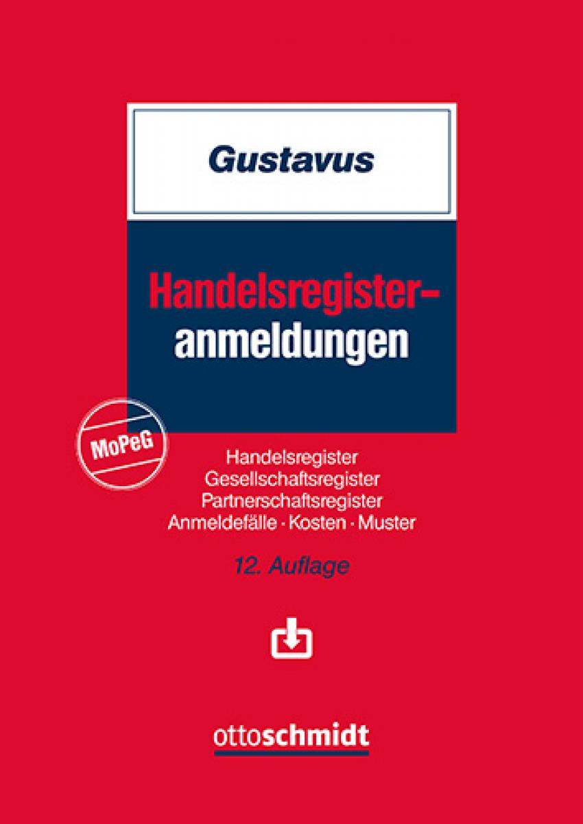 Handelsregister - Anmeldungen | Gustavus