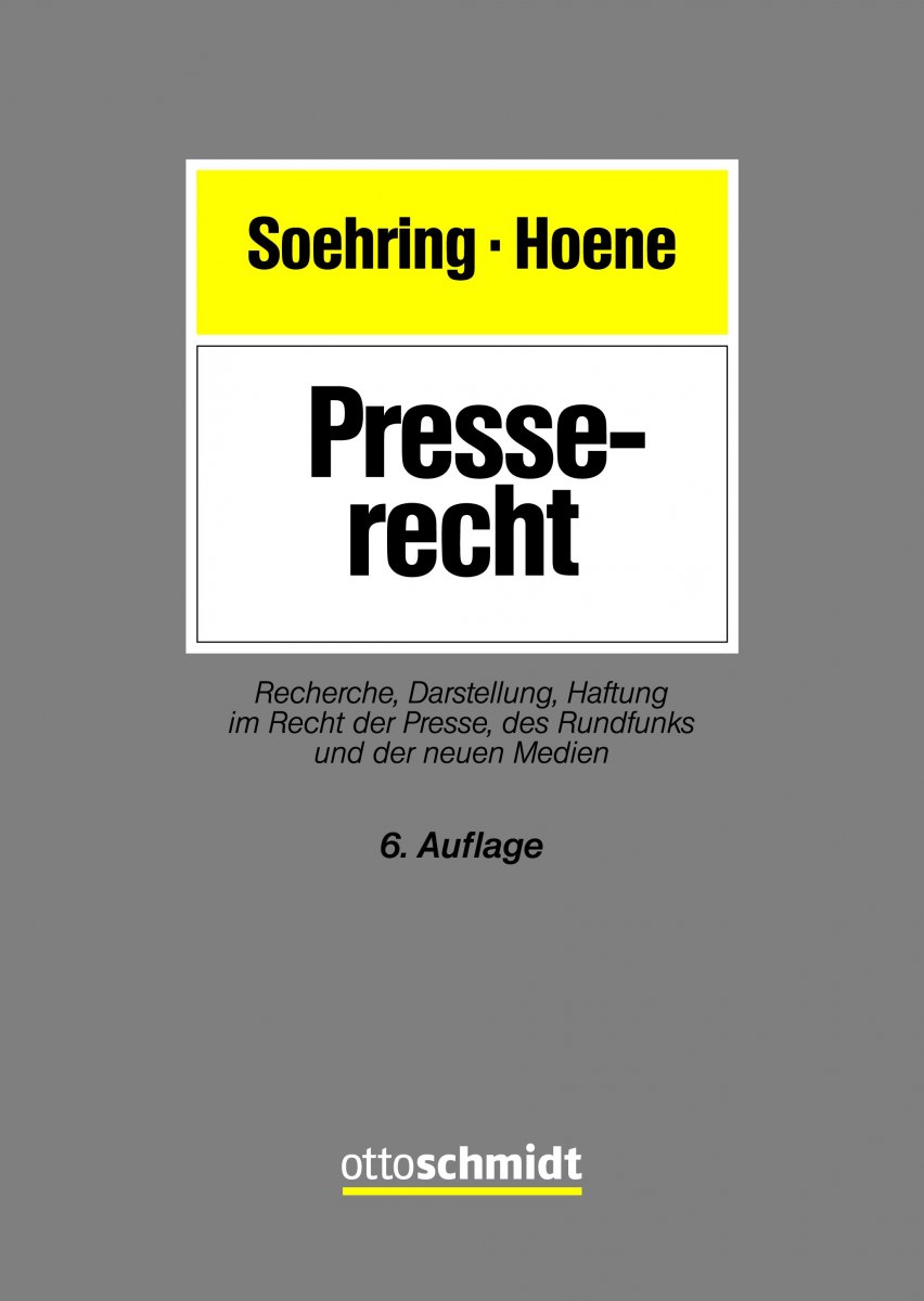 Presserecht | Soehring