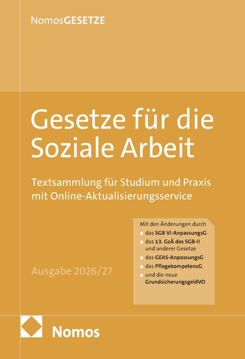 Gesetze für die Soziale Arbeit | NomosGesetze