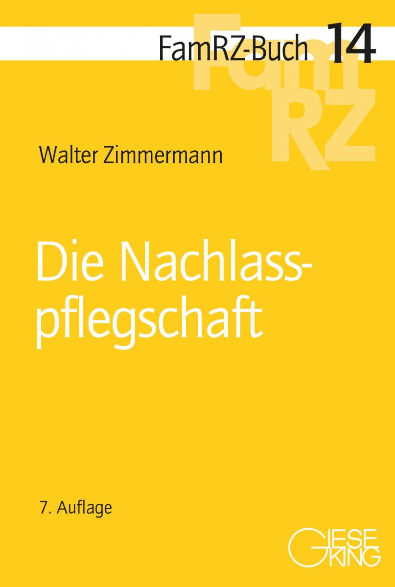 Die Nachlasspflegschaft | Zimmermann